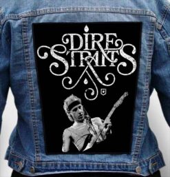 DIRE STRAITS 1 - Photo Quality Printed Back Patch