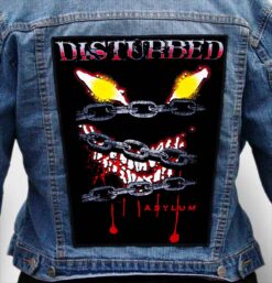 DISTURBED 10 - Photo Quality Printed Back Patch