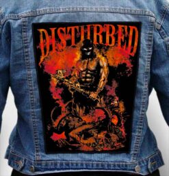 DISTURBED 12 - Photo Quality Printed Back Patch