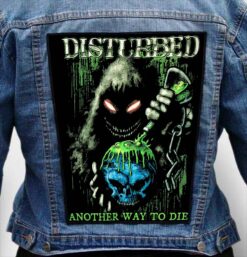 DISTURBED 14 - Photo Quality Printed Back Patch