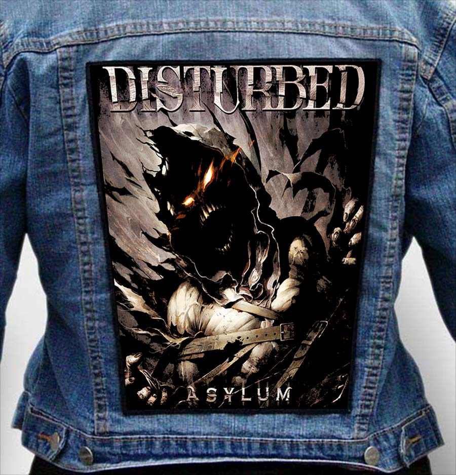 DISTURBED 15 - Photo Quality Printed Back Patch
