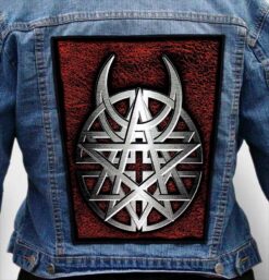 DISTURBED 7 - Photo Quality Printed Back Patch