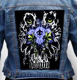 DOWN 3 - Photo Quality Printed Back Patch