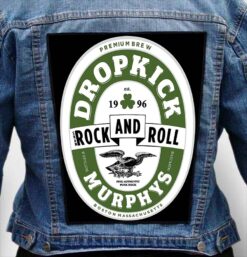 DROPKICK MURPHYS 2 - Photo Quality Printed Back Patch