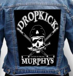 DROPKICK MURPHYS 5 - Photo Quality Printed Back Patch