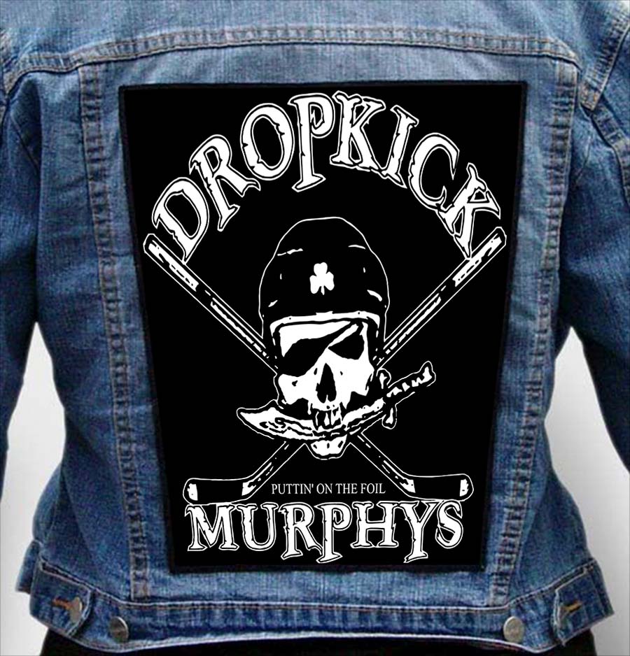 DROPKICK MURPHYS 5 - Photo Quality Printed Back Patch