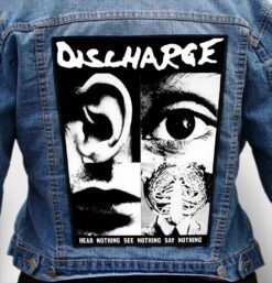 Discharge 1 - Photo Quality Printed Back Patch