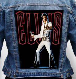 ELVIS 1 - Photo Quality Printed Back Patch