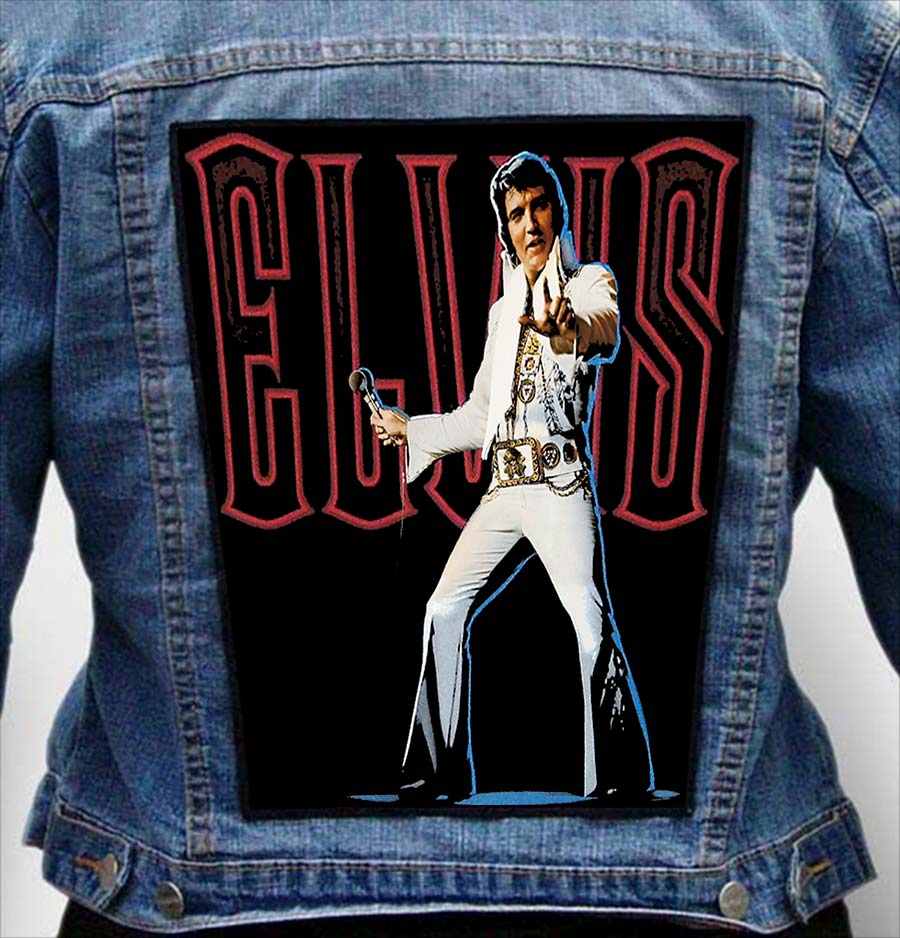 ELVIS 1 - Photo Quality Printed Back Patch