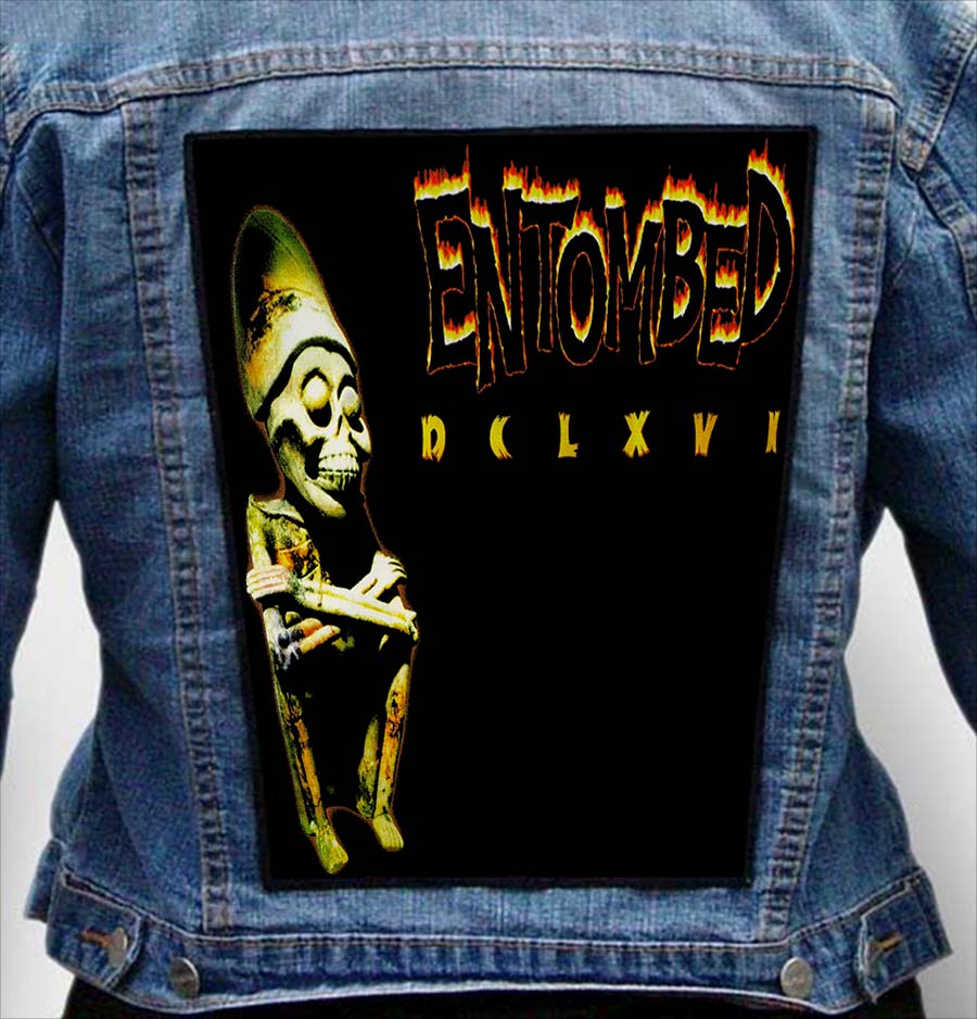 ENTOMBED 6 - Photo Quality Printed Back Patch
