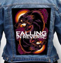 FALLING IN REVERSE 2 - Photo Quality Printed Back Patch