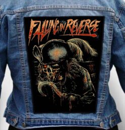 FALLING IN REVERSE 3 - Photo Quality Printed Back Patch
