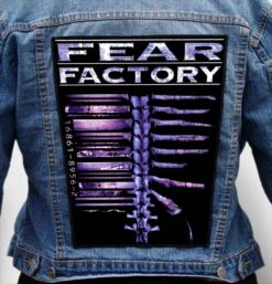 FEAR FACTORY 1 - Photo Quality Printed Back Patch