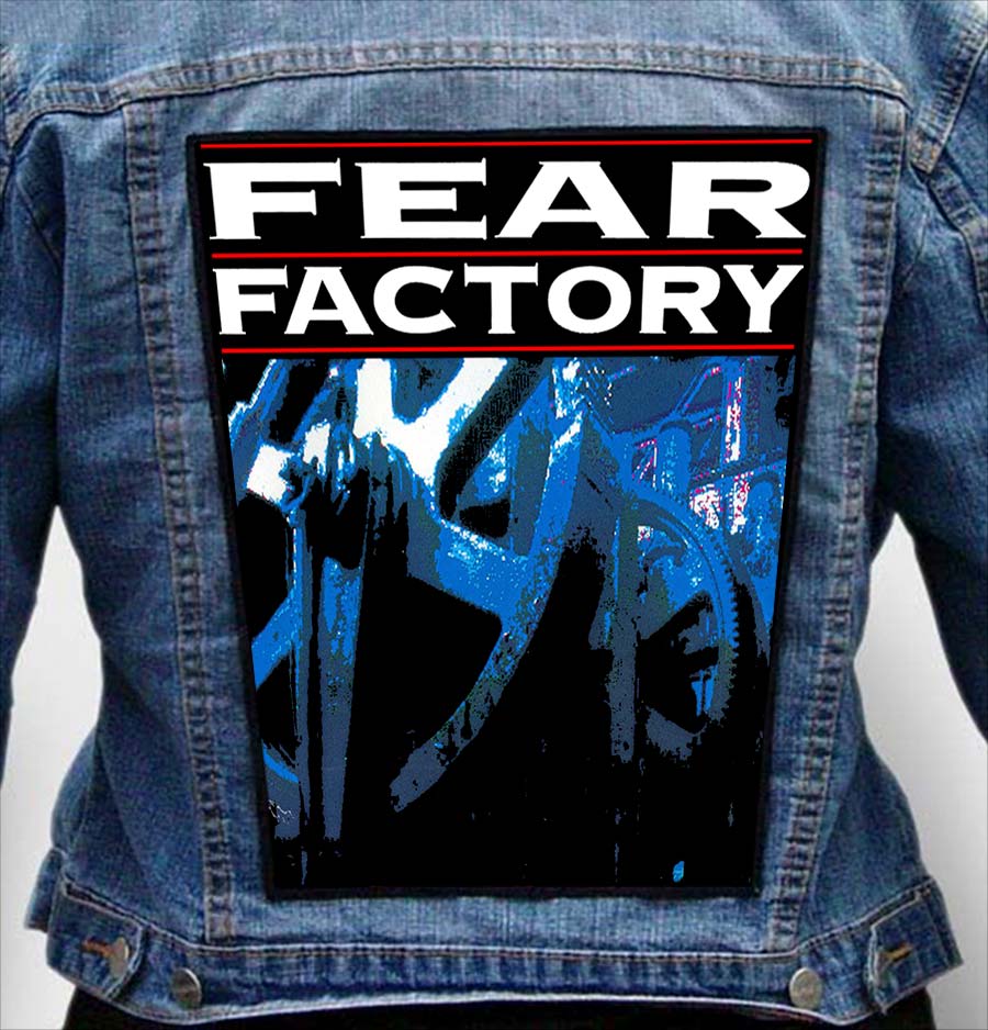 FEAR FACTORY 3 - Photo Quality Printed Back Patch