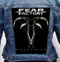 FEAR FACTORY 7 - Photo Quality Printed Back Patch
