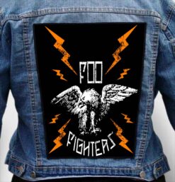 FOO FIGHTERS 1 - Photo Quality Printed Back Patch