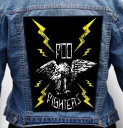 FOO FIGHTERS 3 - Photo Quality Printed Back Patch