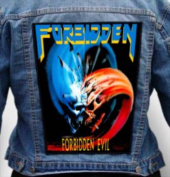 FORBIDDEN 1 - Photo Quality Printed Back Patch