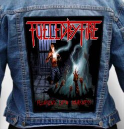 FUELED BY FIRE 1 - Photo Quality Printed Back Patch