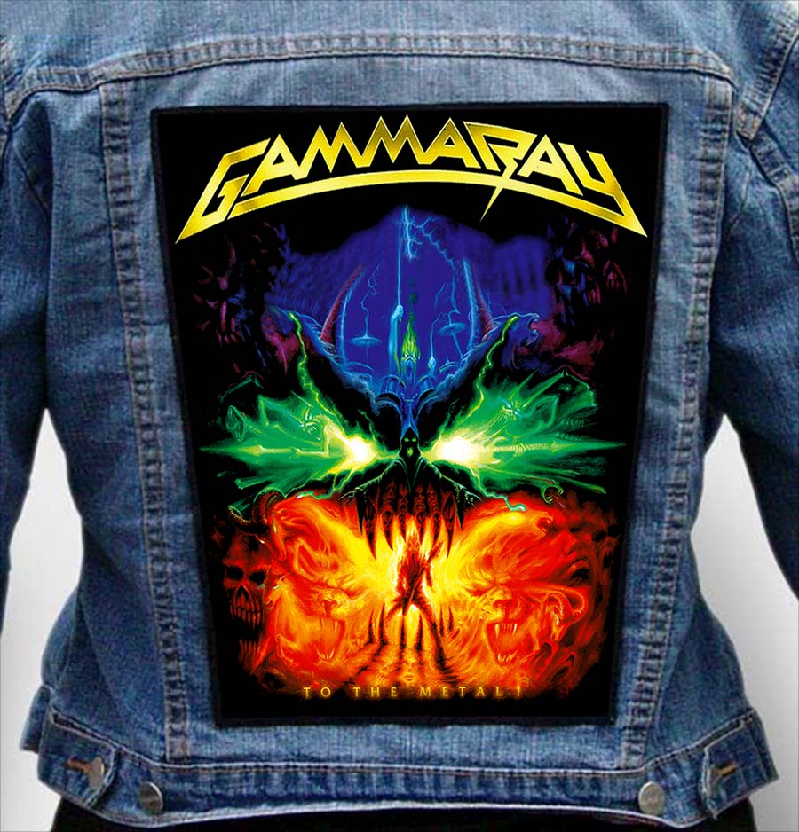 GAMMA RAY 1 - Photo Quality Printed Back Patch