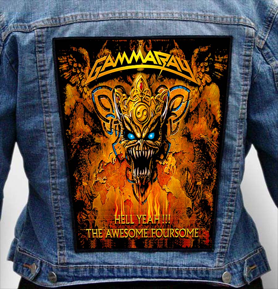 GAMMA RAY 3 - Photo Quality Printed Back Patch