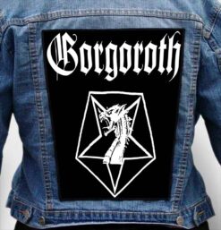 GORGOROTH 5 - Photo Quality Printed Back Patch