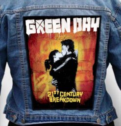 GREEN DAY 1 - Photo Quality Printed Back Patch