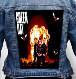 GREEN DAY 10 - Photo Quality Printed Back Patch