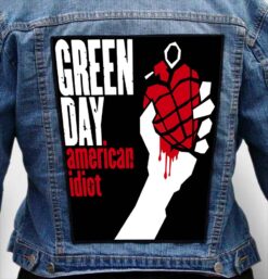 GREEN DAY 3 - Photo Quality Printed Back Patch