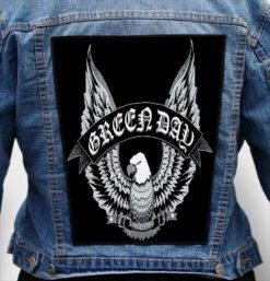 GREEN DAY 7 - Photo Quality Printed Back Patch