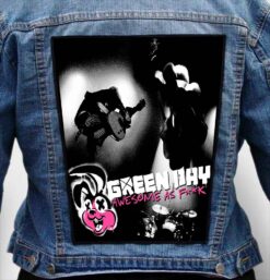 GREEN DAY 9 - Photo Quality Printed Back Patch