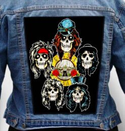 Guns N Roses 14 - Photo Quality Printed Back Patch