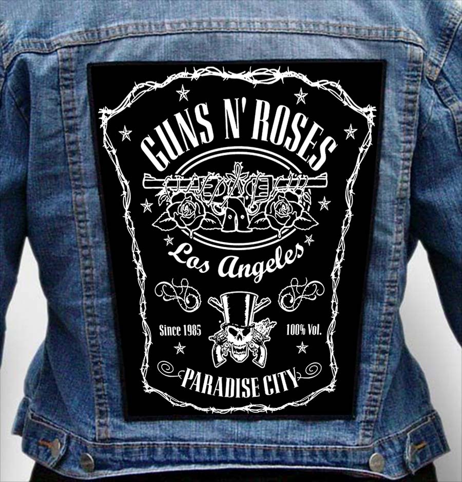 Guns N Roses 17 - Photo Quality Printed Back Patch