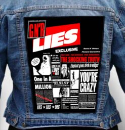 Guns N Roses 20 - Photo Quality Printed Back Patch