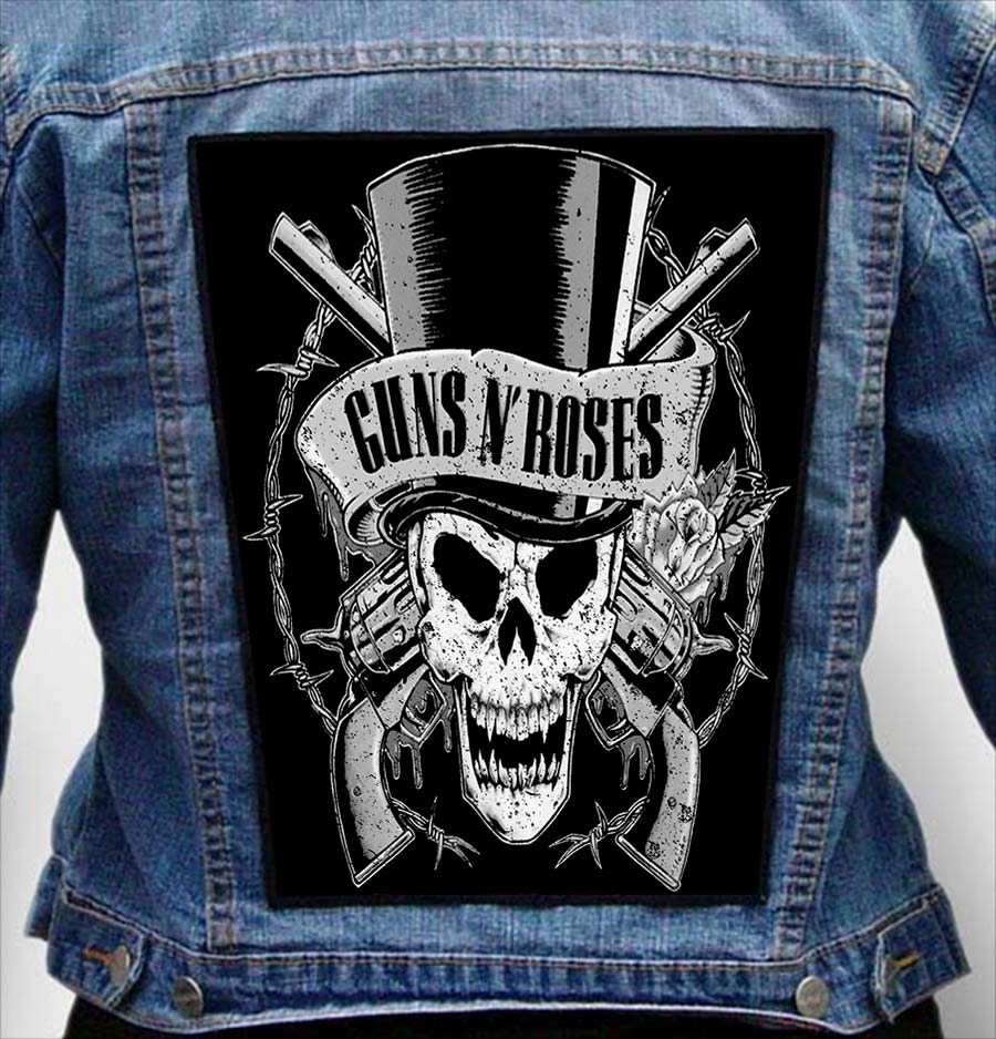Guns N Roses 21 - Photo Quality Printed Back Patch