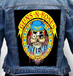 Guns N Roses 22 - Photo Quality Printed Back Patch