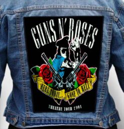 Guns N Roses 28 - Photo Quality Printed Back Patch