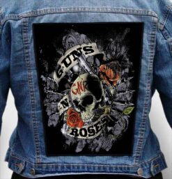 Guns N Roses 3 - Photo Quality Printed Back Patch