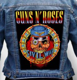 Guns N Roses 7 - Photo Quality Printed Back Patch