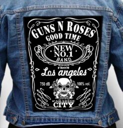 Guns N Roses 9 - Photo Quality Printed Back Patch