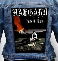 HAGGARD 3 - Photo Quality Printed Back Patch