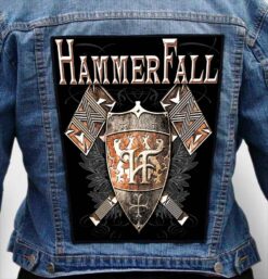 HAMMERFALL 11 - Photo Quality Printed Back Patch