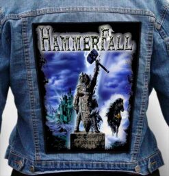 HAMMERFALL 13 - Photo Quality Printed Back Patch