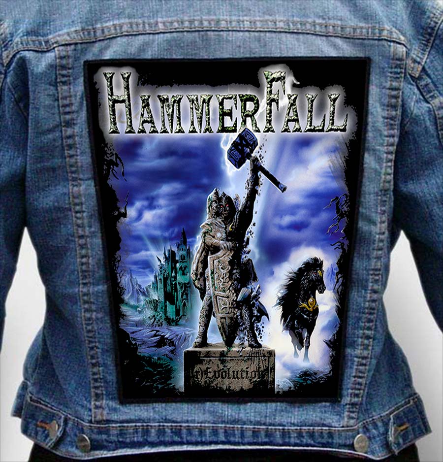 HAMMERFALL 13 - Photo Quality Printed Back Patch