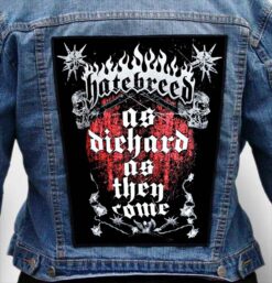HATEBREED 16 - Photo Quality Printed Back Patch