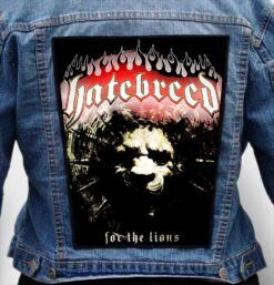 HATEBREED 18 - Photo Quality Printed Back Patch