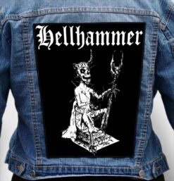 HELLHAMMER 1 - Photo Quality Printed Back Patch