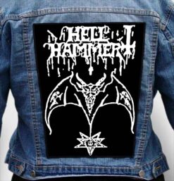 HELLHAMMER 5 - Photo Quality Printed Back Patch