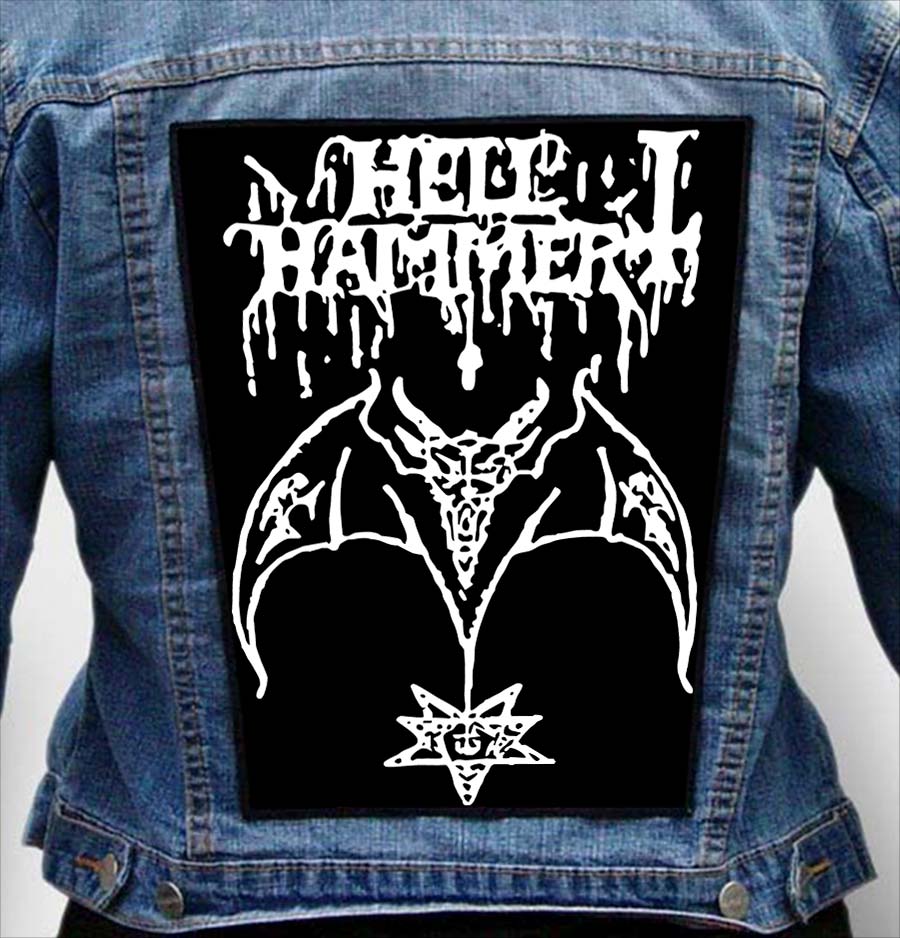 HELLHAMMER 5 - Photo Quality Printed Back Patch