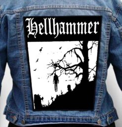 HELLHAMMER 9 - Photo Quality Printed Back Patch
